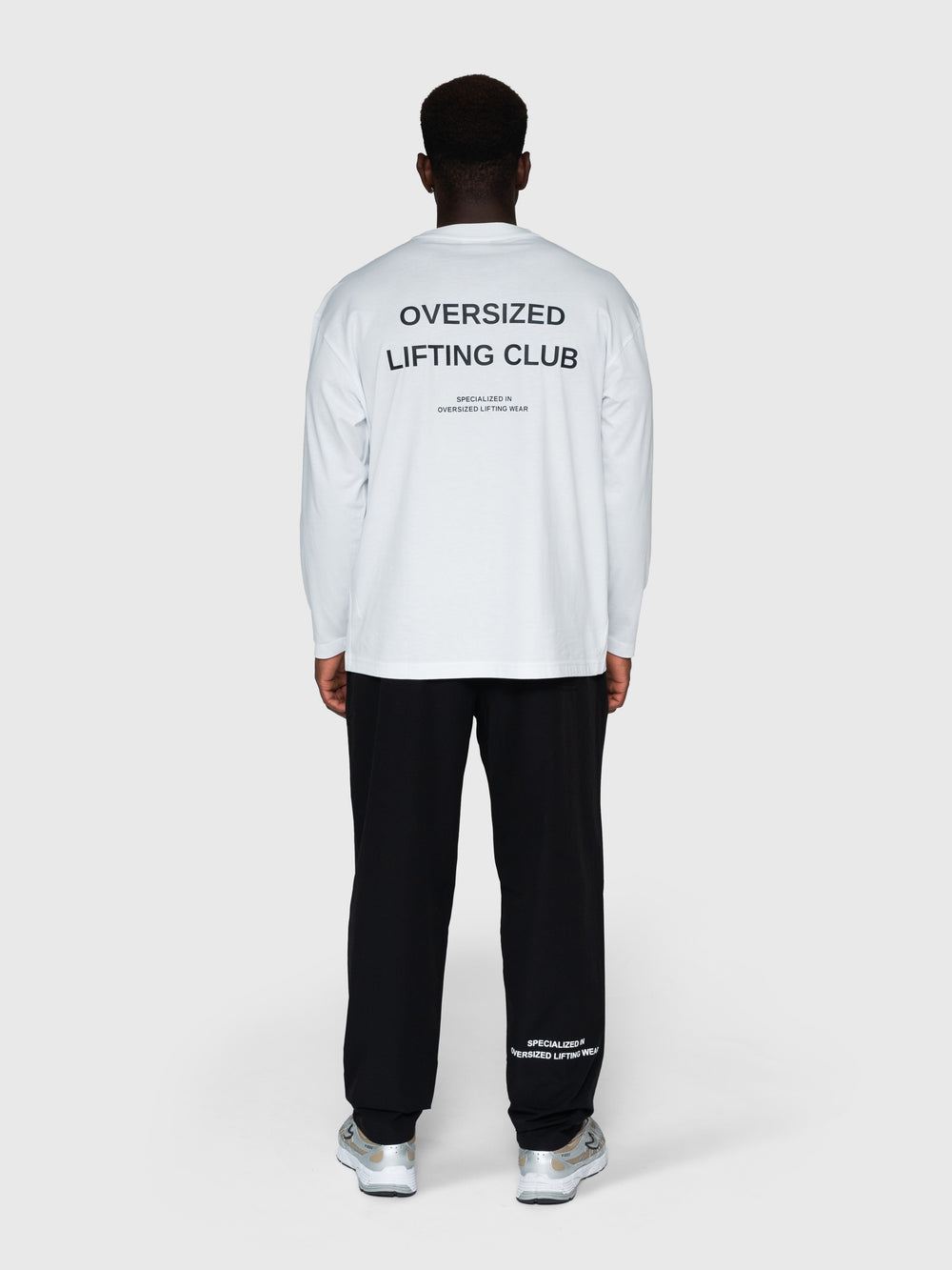 Confidence Long Sleeve - White/Black