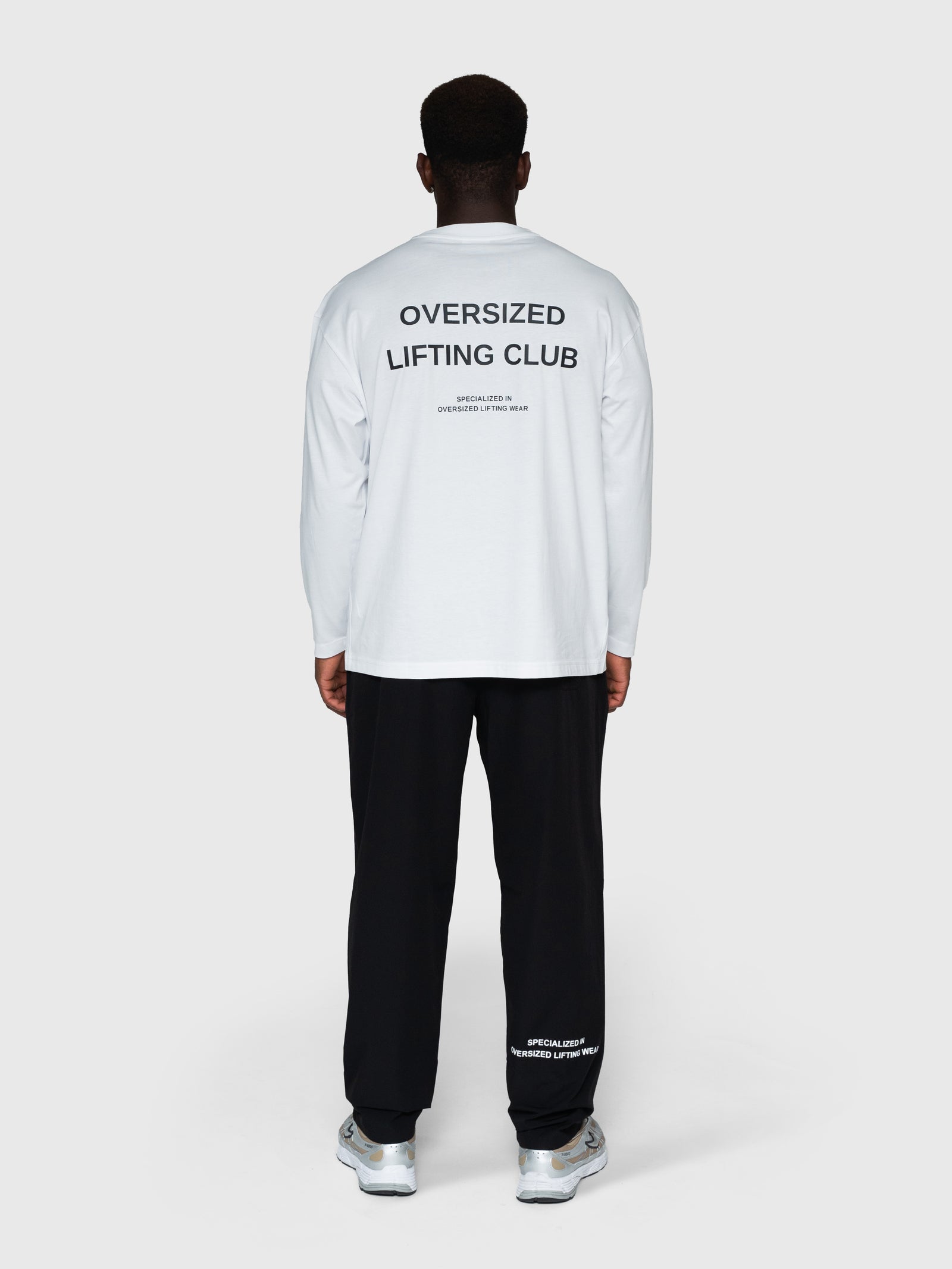 Confidence Long Sleeve - White/Black