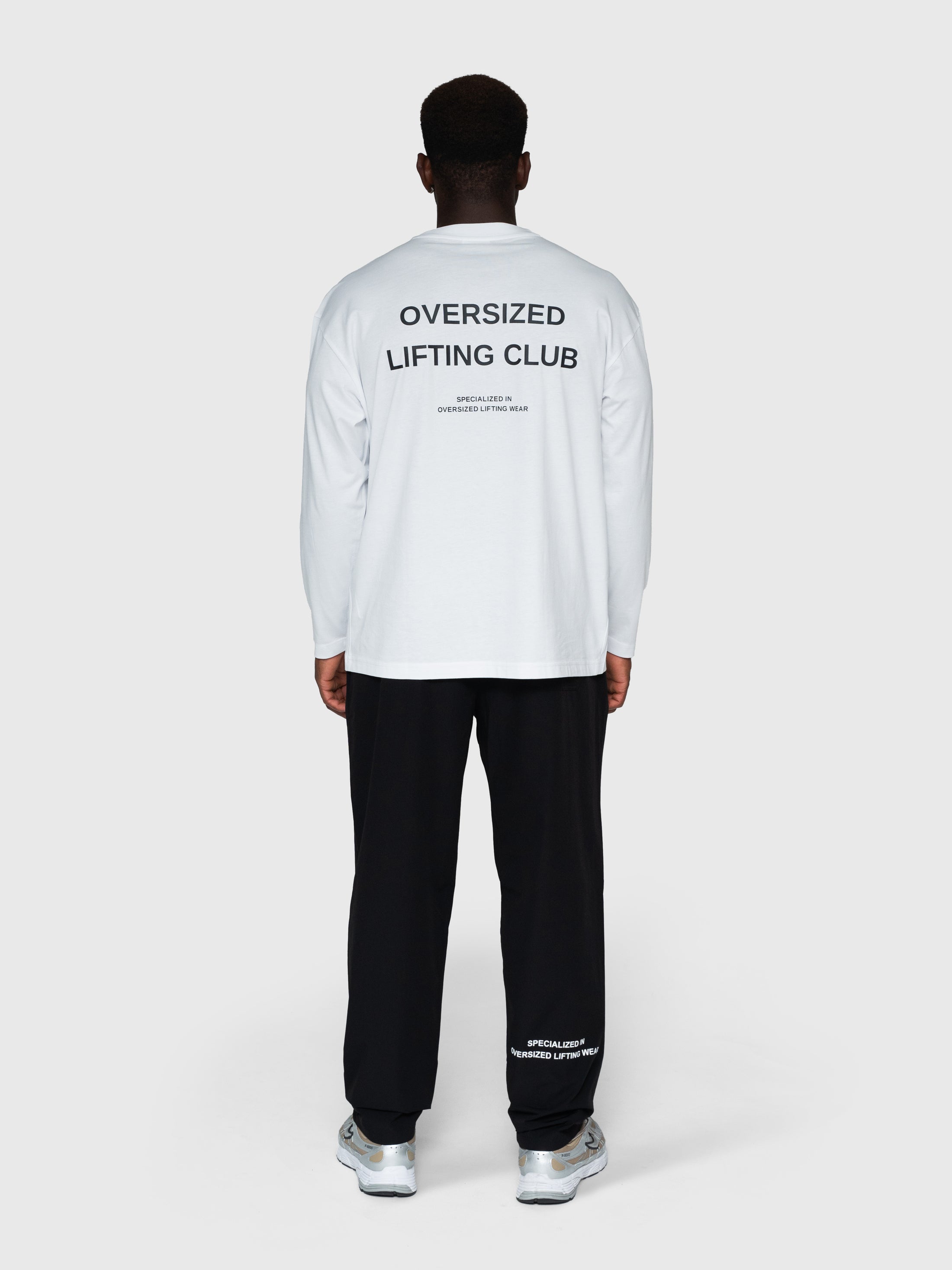 Confidence Long Sleeve - White/Black
