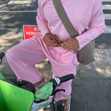 Confidence V2 Long Sleeve - Pink/White