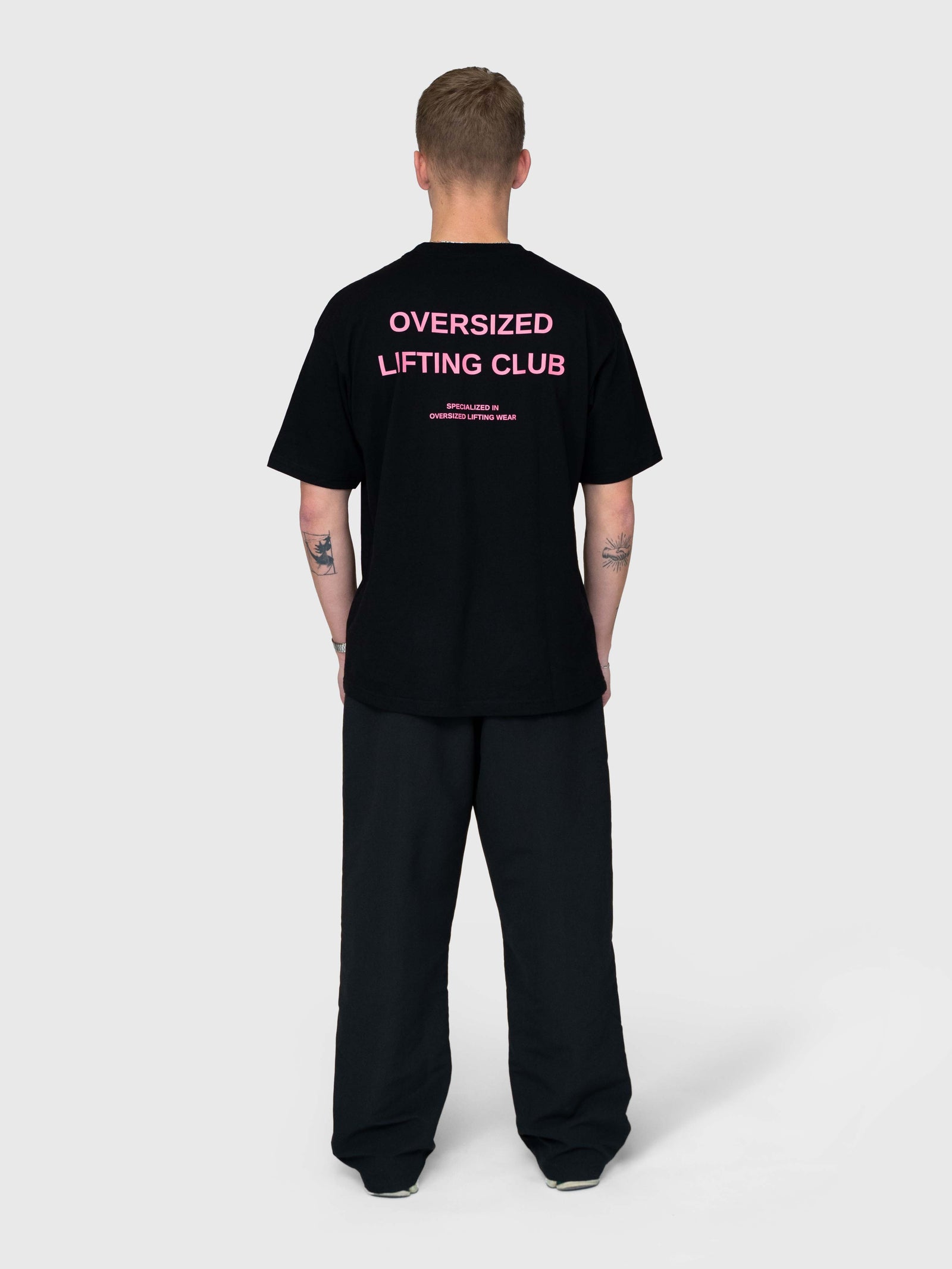 Logo Core Pants - Black/White