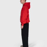 Confidence Zip Hoodie - Red/White