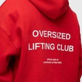 Confidence Zip Hoodie - Red/White
