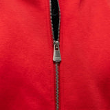 Confidence Zip Hoodie - Red/White