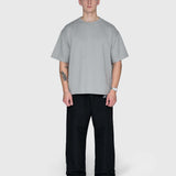 Interlock Stamina Box Tee - Neutral Grey/White