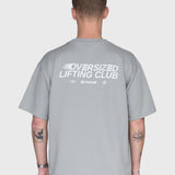 Interlock Stamina Box Tee - Neutral Grey/White