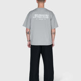Interlock Stamina Box Tee - Neutral Grey/White