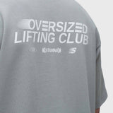 Interlock Stamina Box Tee - Neutral Grey/White