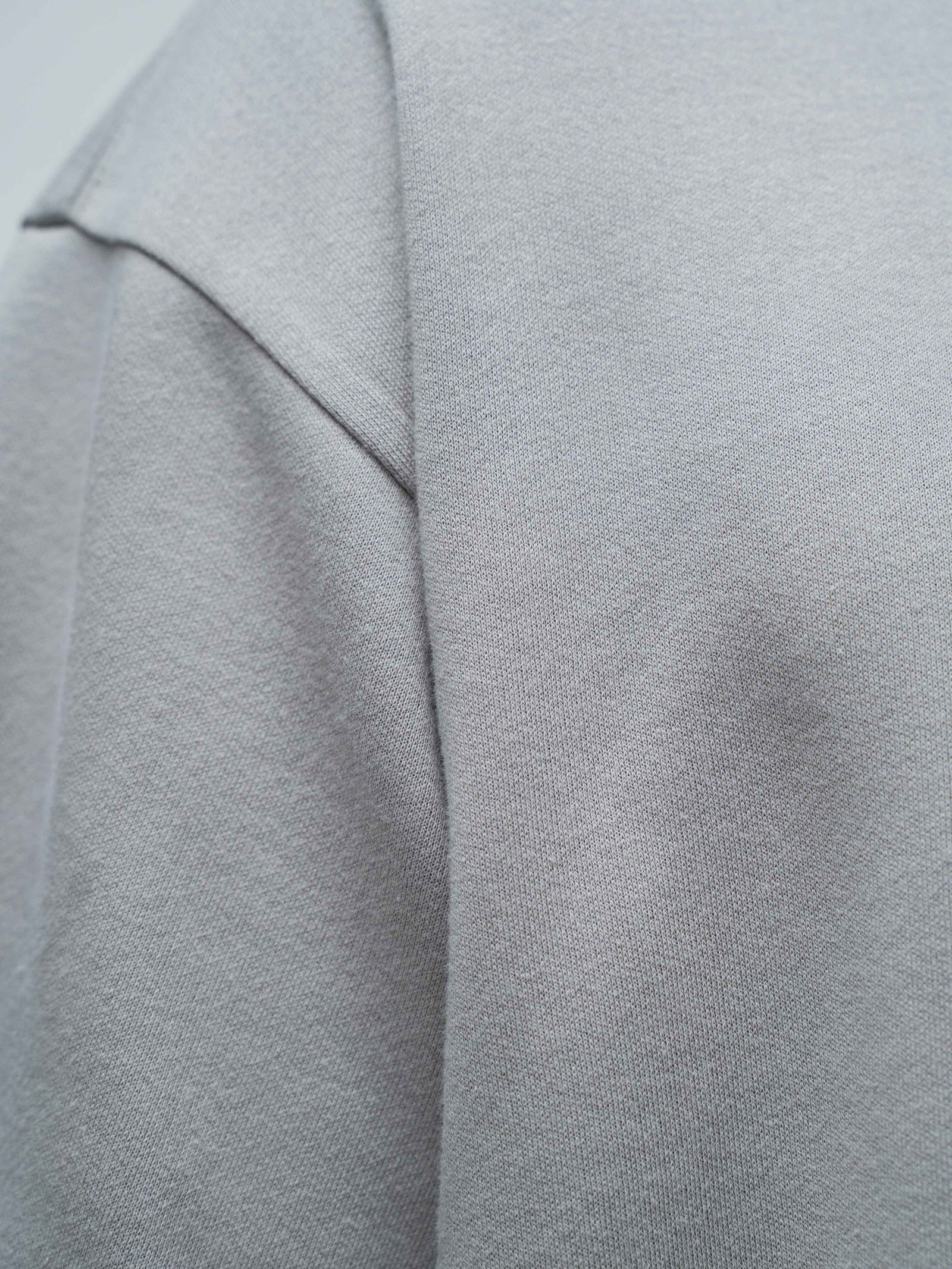 Interlock Stamina Box Tee - Neutral Grey/White
