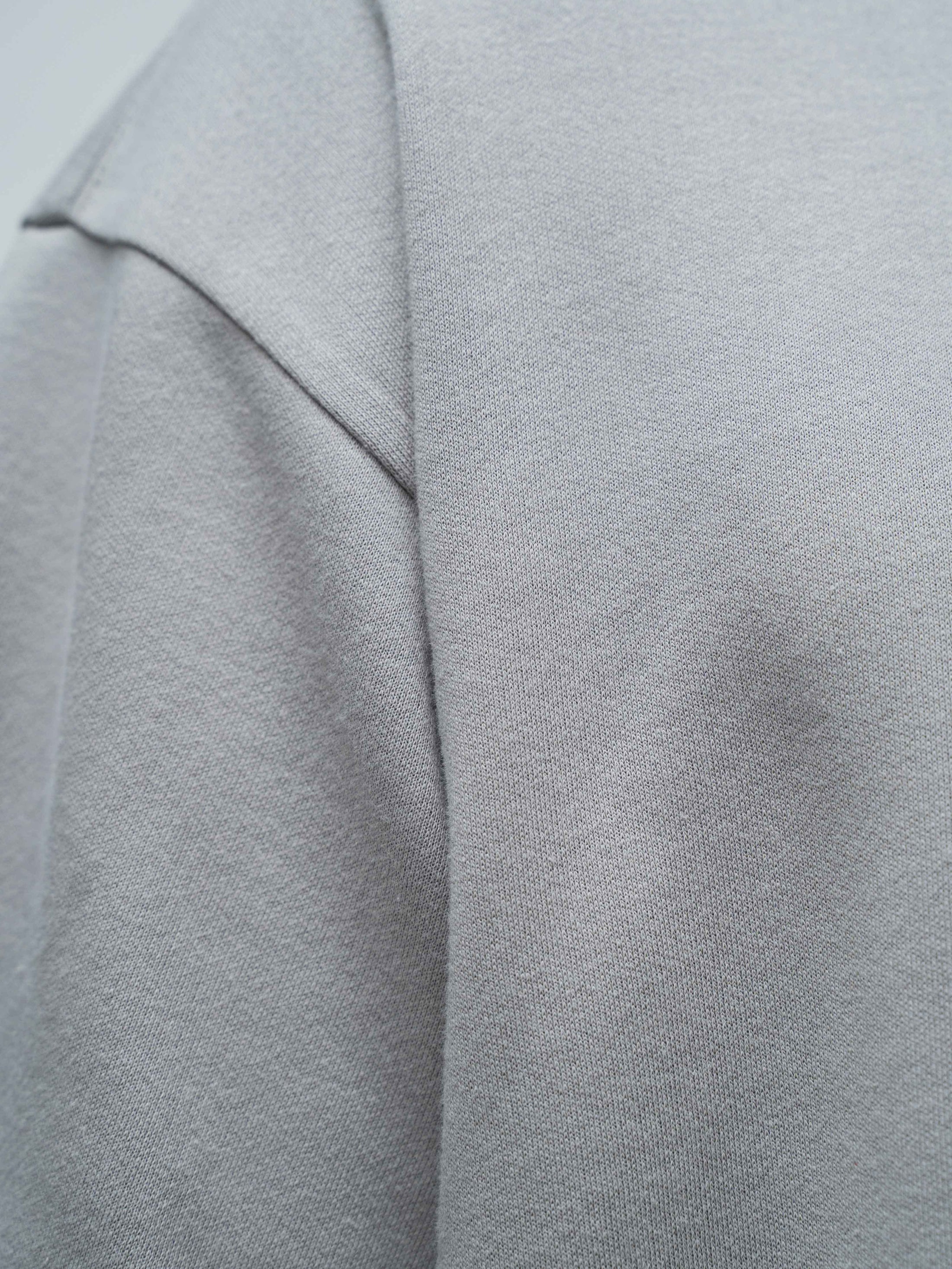 Interlock Stamina Box Tee - Neutral Grey/White