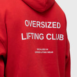 Confidence Hoodie - Red/White