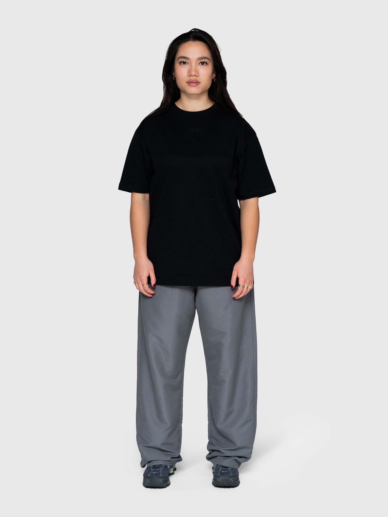 Confidence Core Pants - Charcoal/White