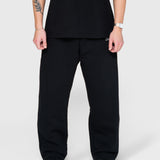 Logo Straight Sweatpants - Black/White