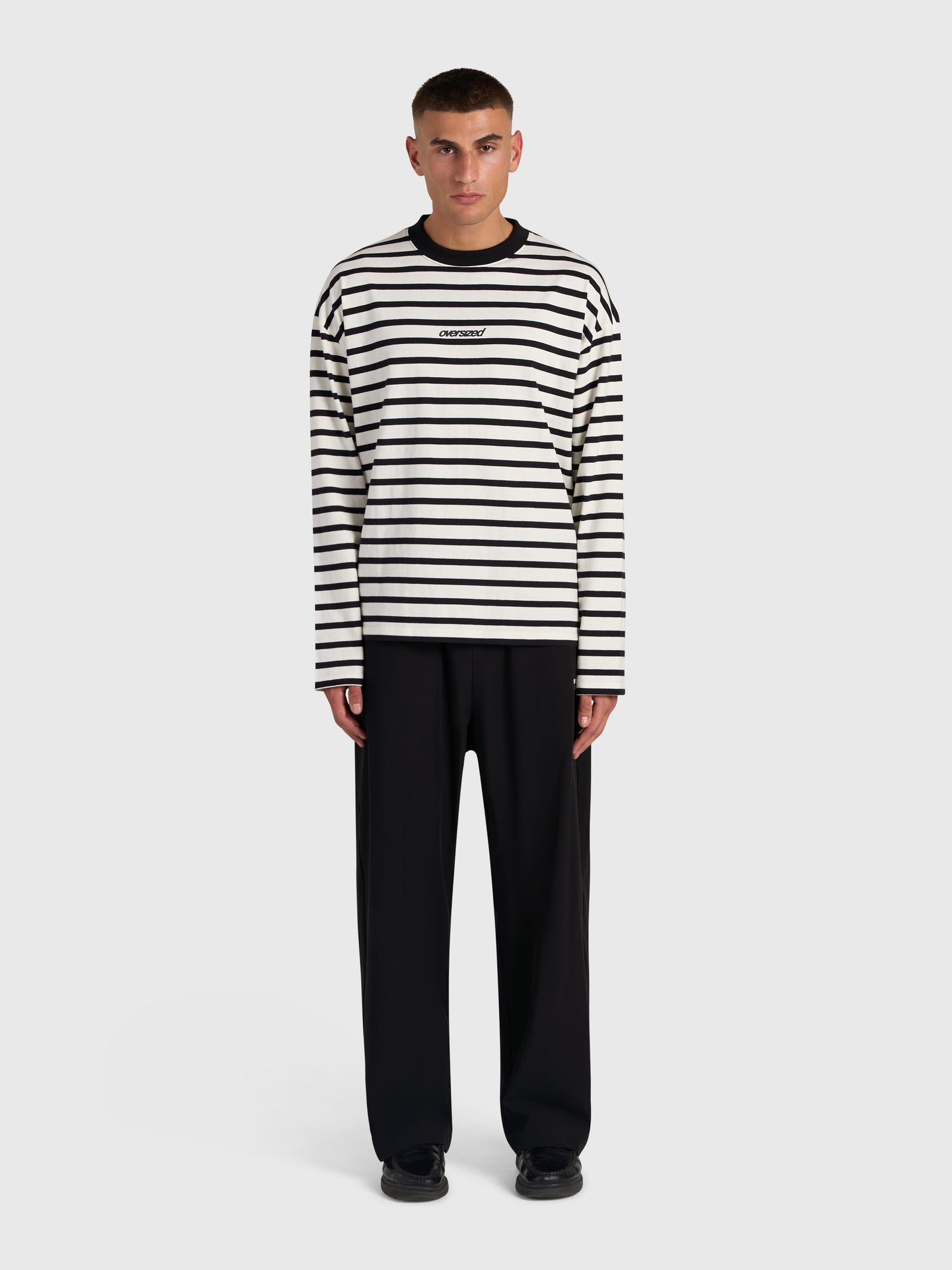 Striped Long Sleeve - Black/White