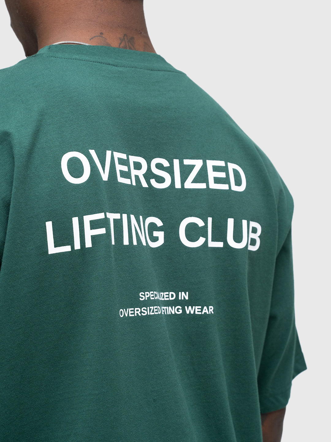 Confidence Heavyweight Box Tee - Forest/White