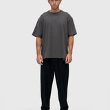 Confidence Box Tee - Steel/Black
