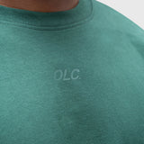 Confidence Heavyweight Box Tee - Forest/White