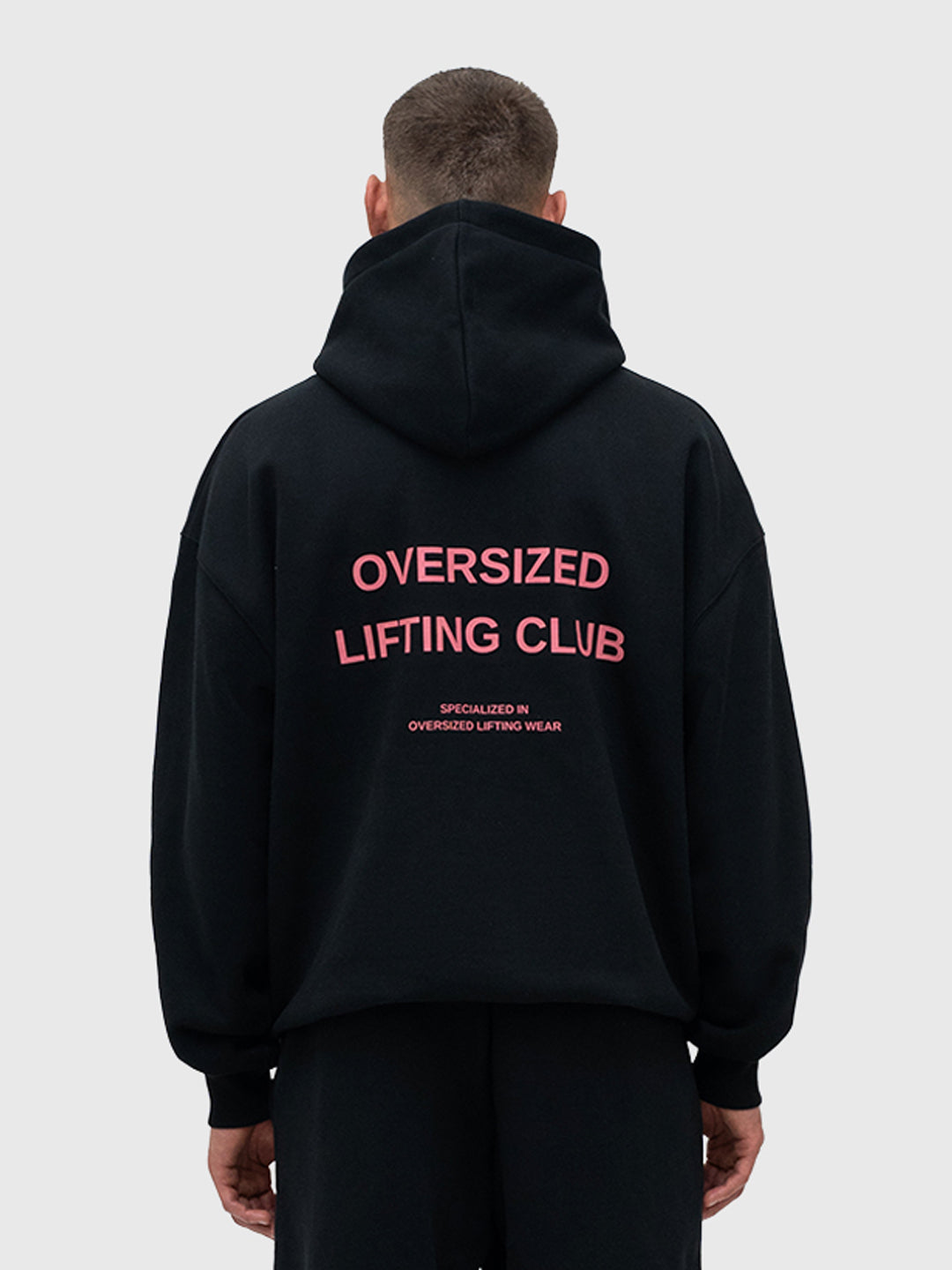 Confidence Hoodie - Black/Pink