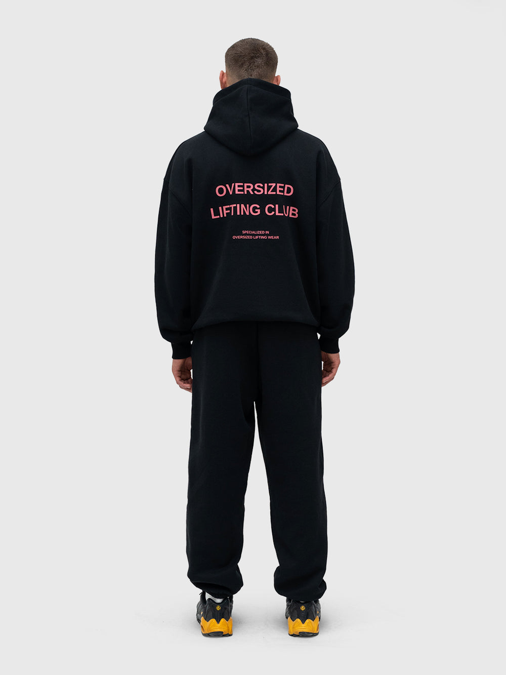Confidence Hoodie - Black/Pink