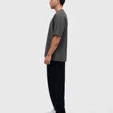 Confidence Box Tee - Steel/Black