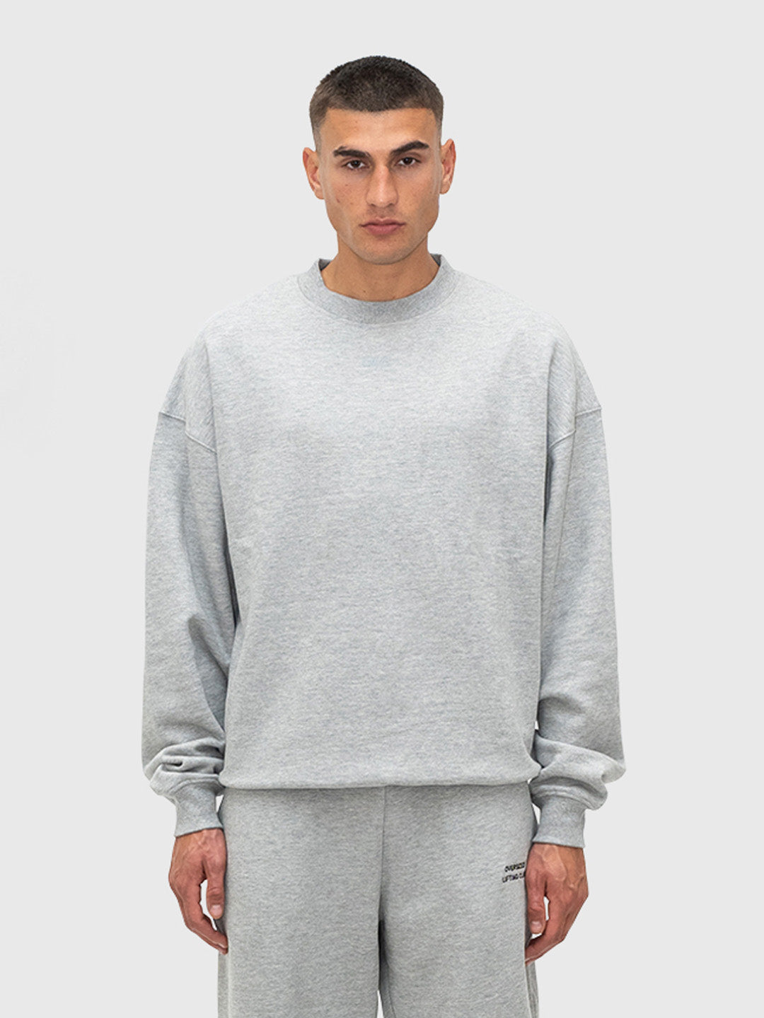 Confidence Sweatshirt - Melange Grey/Forest