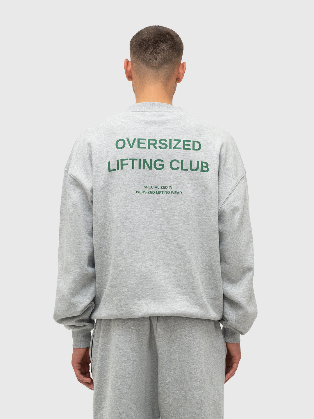 Confidence Sweatshirt - Melange Grey/Forest