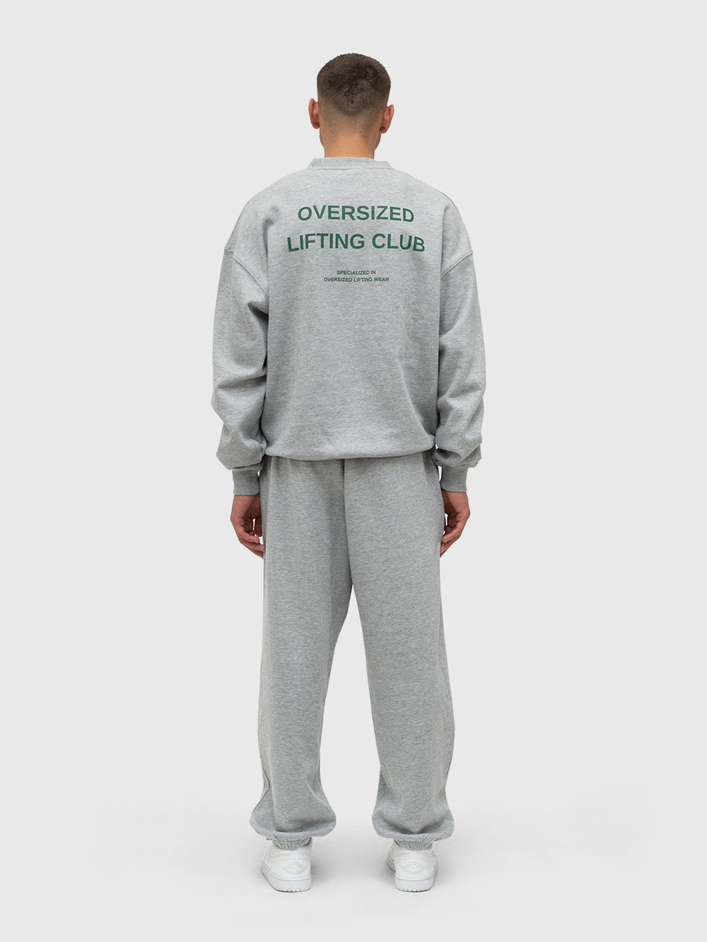 Confidence Sweatshirt - Melange Grey/Forest