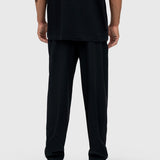 Logo Tech Pants - Black/White