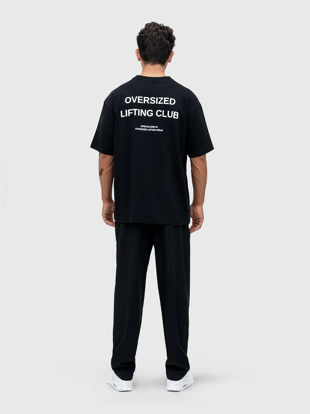 Logo Tech Pants - Black/White