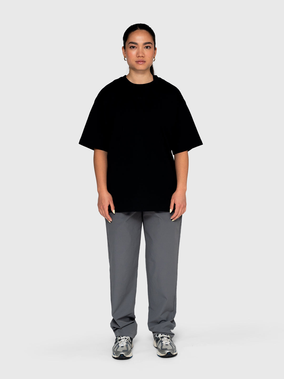 Confidence Tech Pants - Charcoal Grey/White
