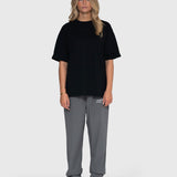 Confidence Box Tee - Black/White