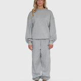Confidence Sweatshirt - Melange Grey/Forest