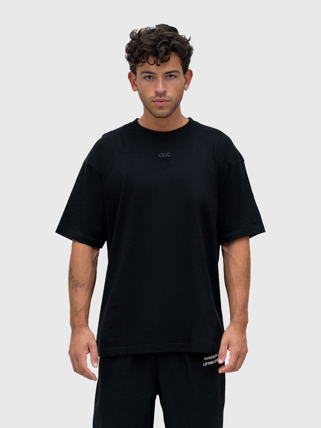 Confidence Box Tee - Black/White