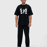 OLC Radiation Box Tee - Black/White
