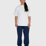 Logo Tech Pants - Navy/White
