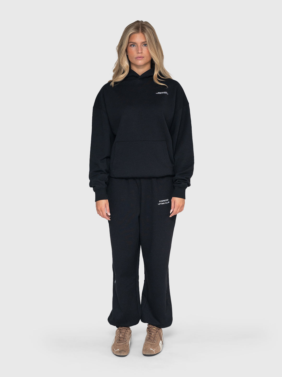 Consistency Hoodie - Black/White