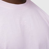 Confidence Heavyweight Box Tee - Pink/White