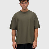 Confidence Box Tee - Army/Army