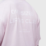 Confidence Heavyweight Box Tee - Pink/White