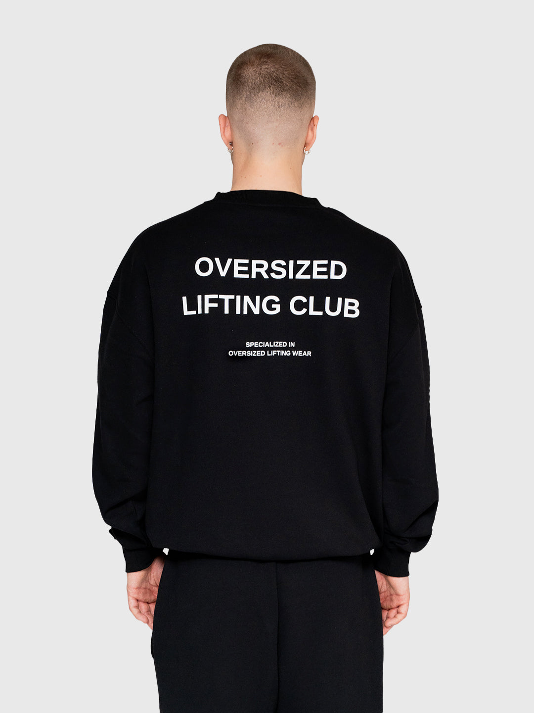 Confidence Sweatshirt - Black/White