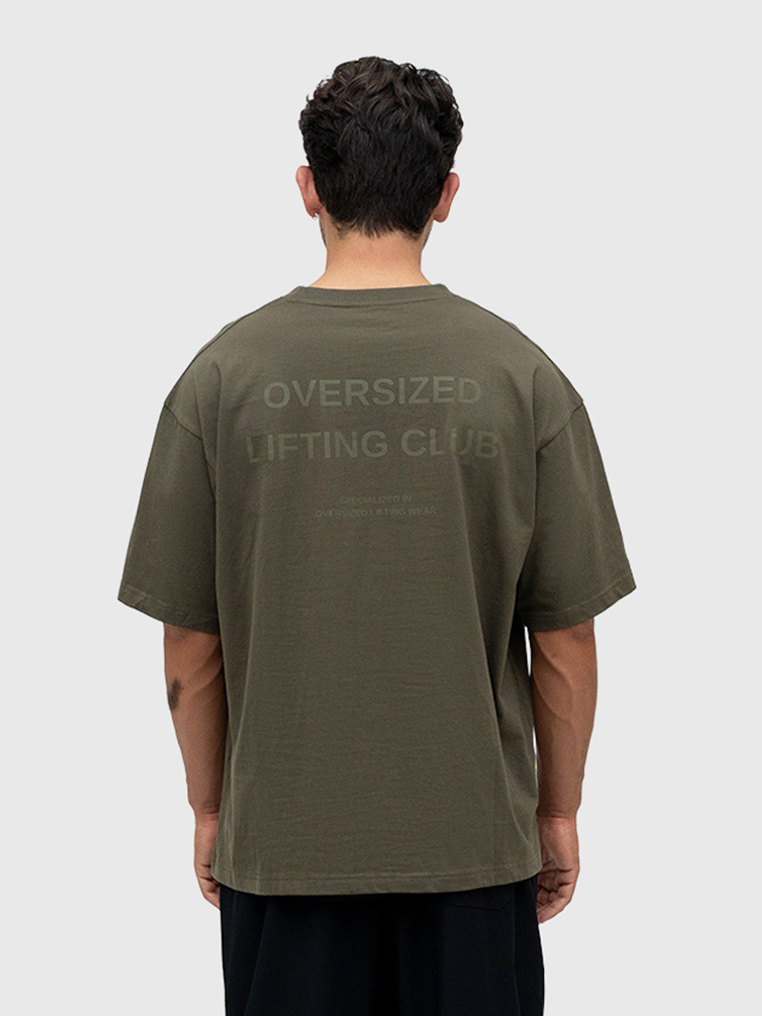 Confidence Box Tee - Army/Army