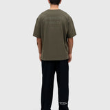 Confidence Box Tee - Army/Army