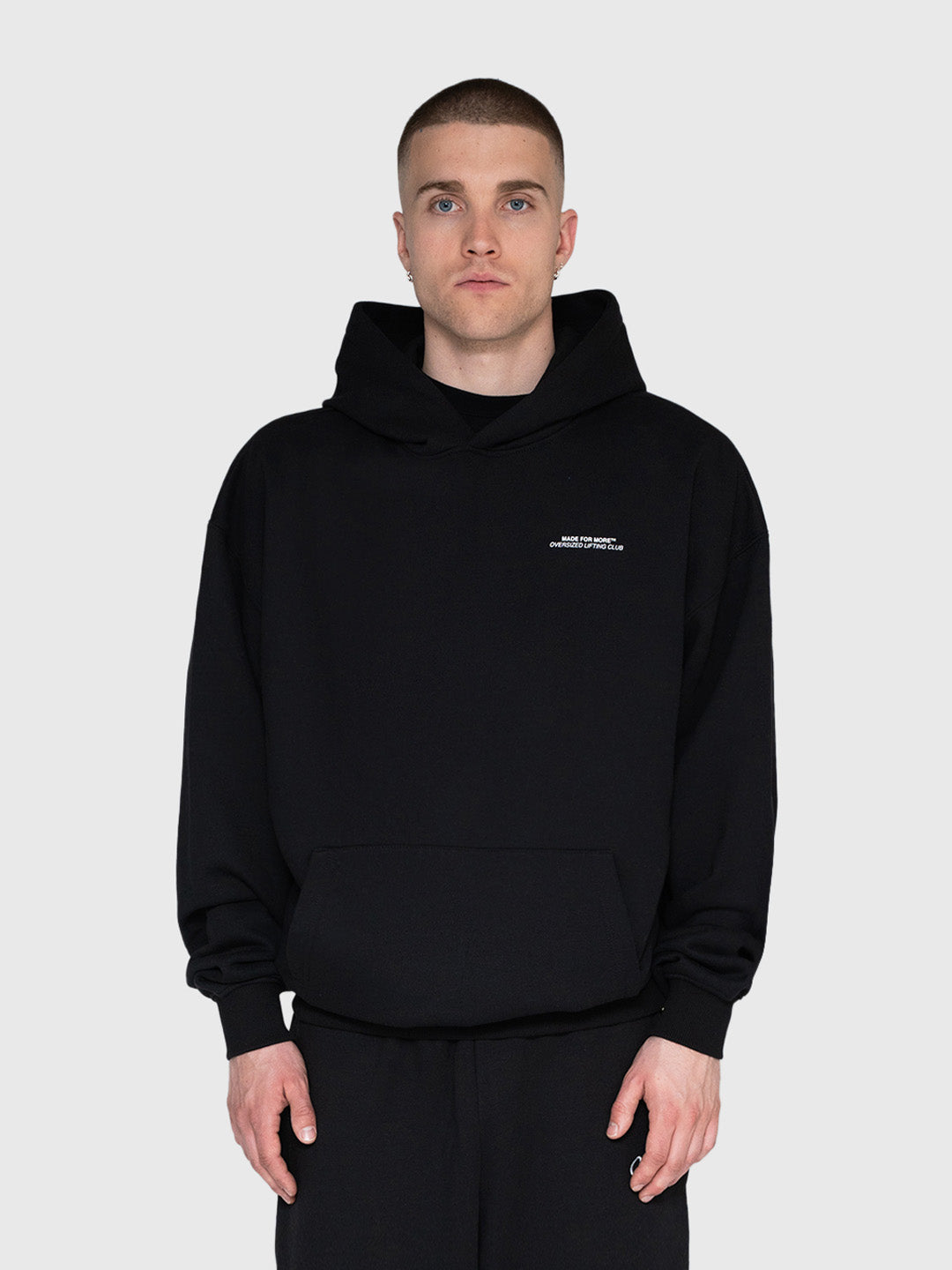 Consistency Hoodie - Black/White
