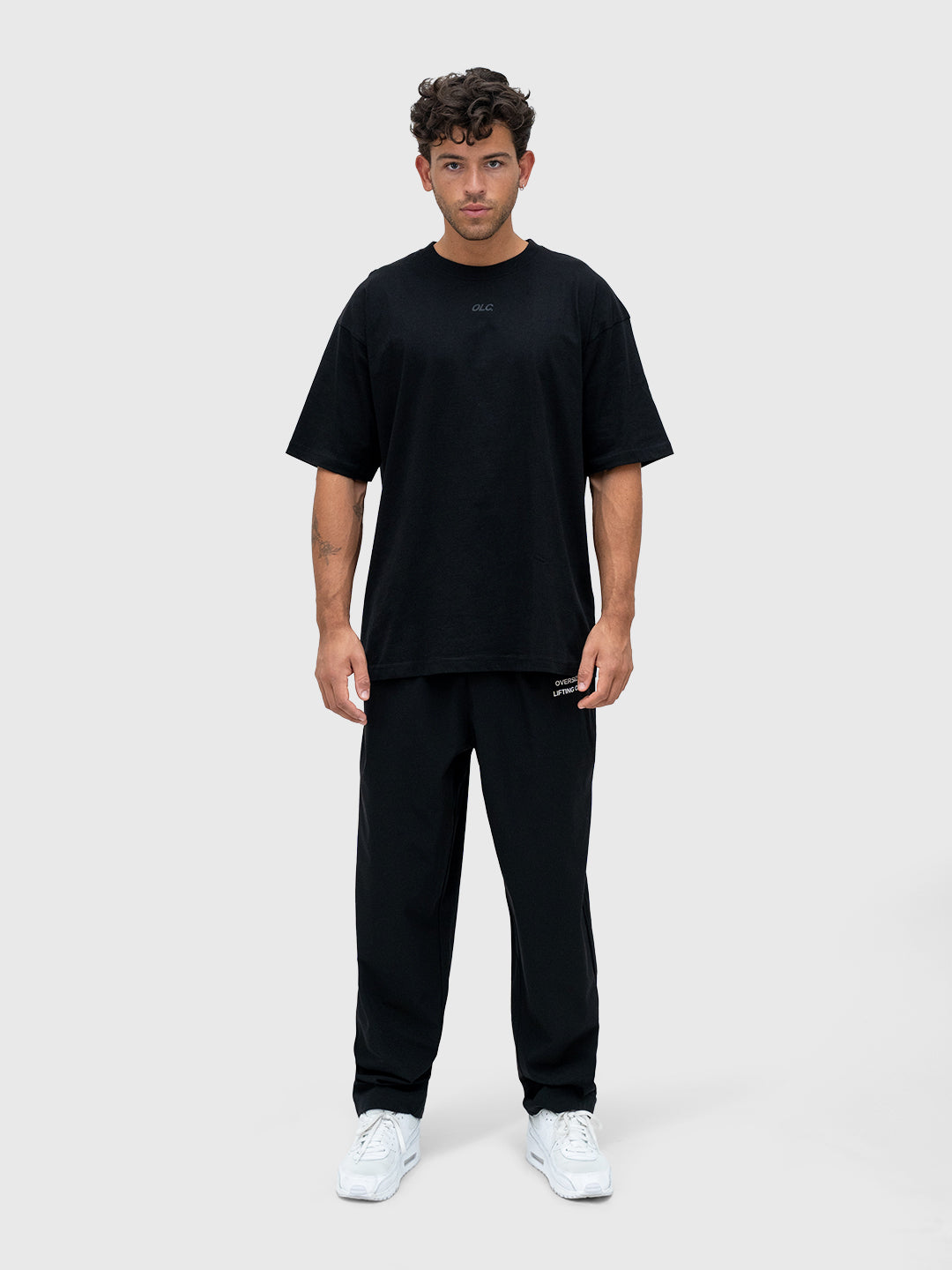 Confidence Heavyweight Box Tee - Black/Saffron