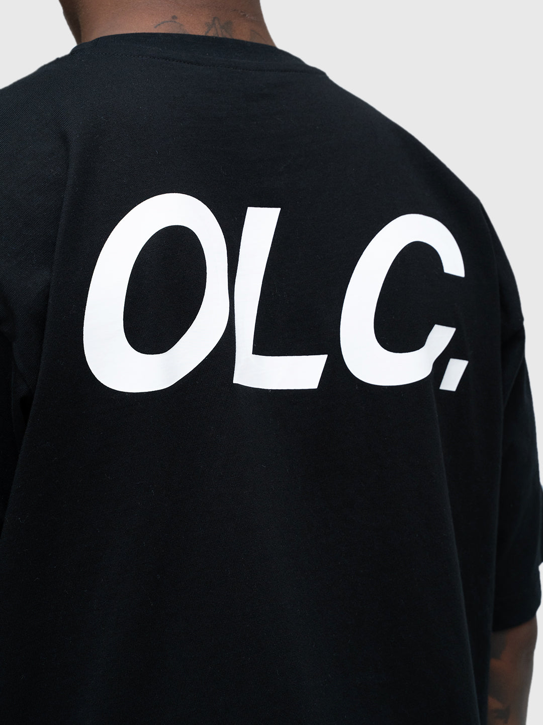 Logo Heavyweight Box Tee - Black/White