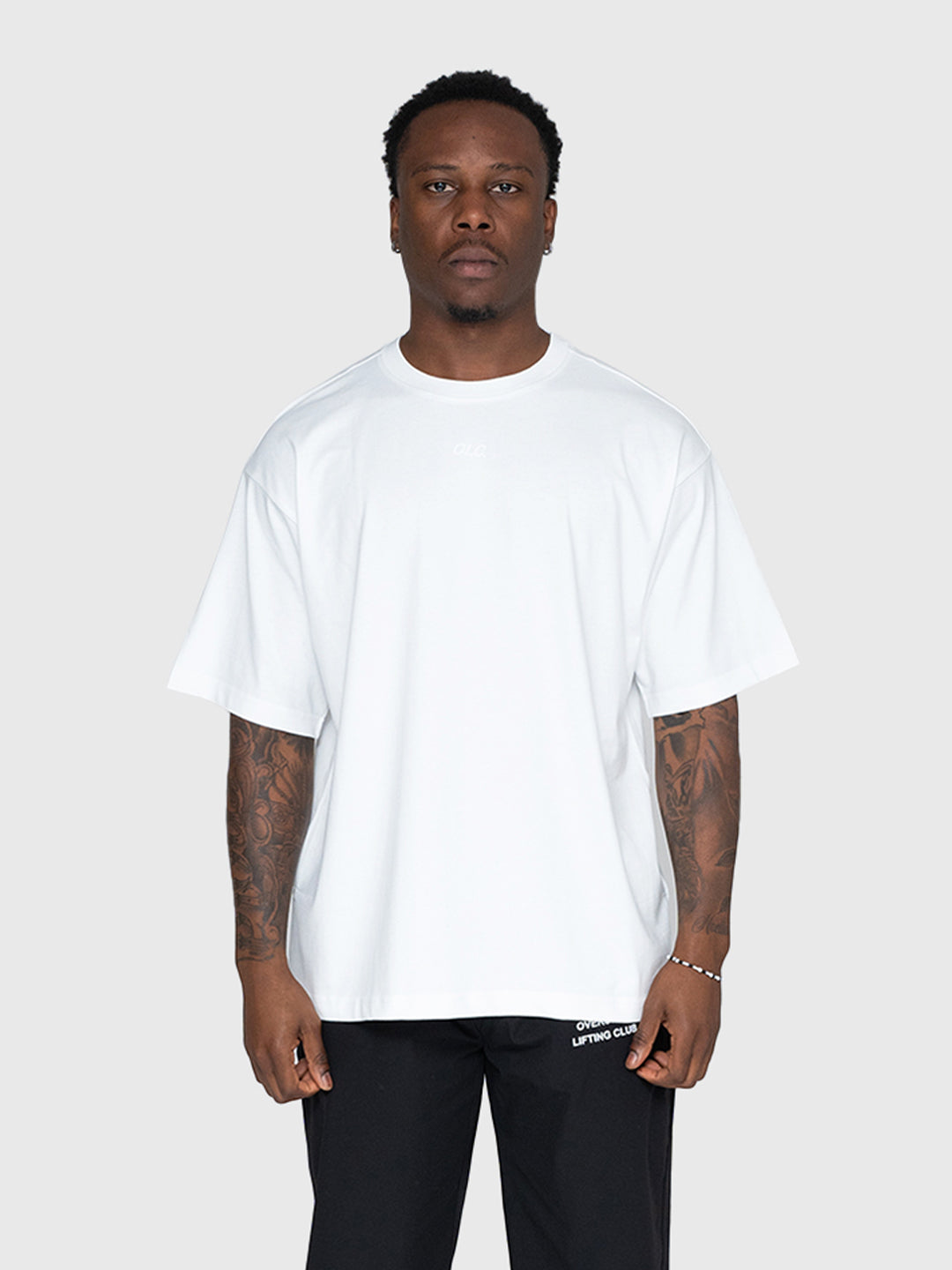Confidence Heavyweight Box Tee - White/Black