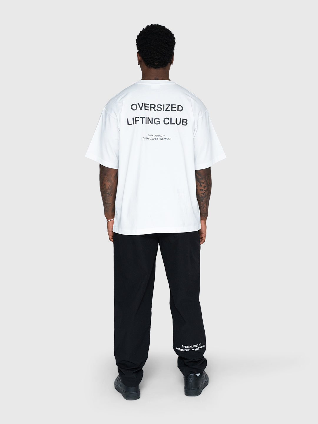 Confidence Heavyweight Box Tee - White/Black