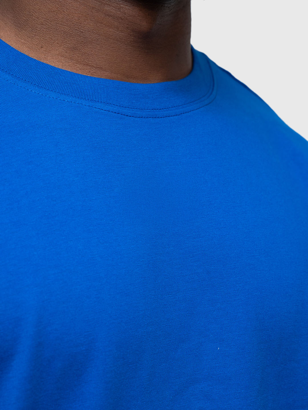 Essential Heavyweight Box Tee - King Blue