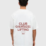 Consistency Box Tee - Cream/Burgundy