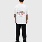 Consistency Box Tee - Cream/Burgundy